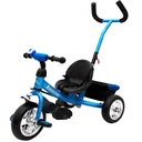 Kinder-Dreirad Raceline - Metall - Schiebestange - blau