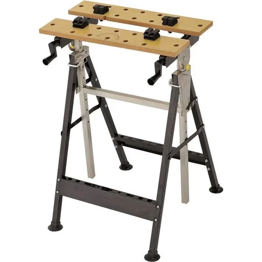 "Verstellbare Werkbank aus Stahl - klappbar - 81x62x70cm image"