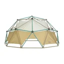 Klettergerüst Geodome mit Zelt grün/bronze