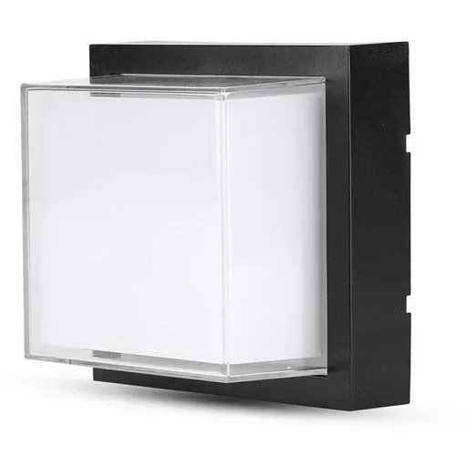 "VT-831 LED-Wandleuchte - 7W - 3000K - 400 Lumen - Schwarz - Quadrat image"