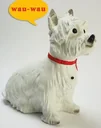 Hund mit Bewegungsmelder, 31 x 37 cm