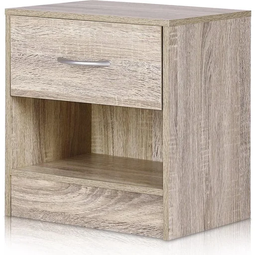 "Nachttisch Eiche-Look 39x28x41cm image"