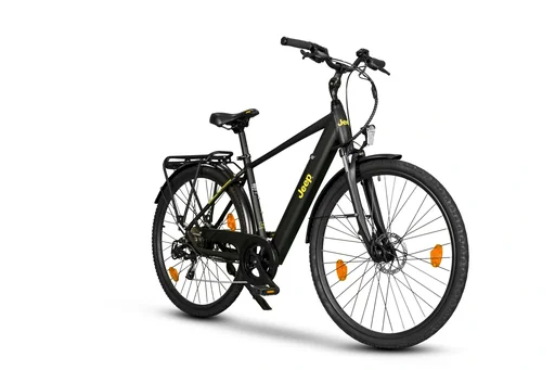 "Herren Trekking E-Bike 28 Zoll, Ramengröße 48 cm, 7-Gang Kettenschaltung, black, TMR 7000 image"