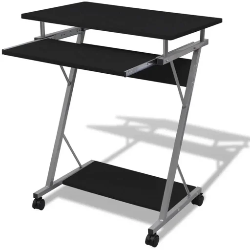 "Studenten-Computertisch 60 x 40 x 75 cm (schwarz) image"