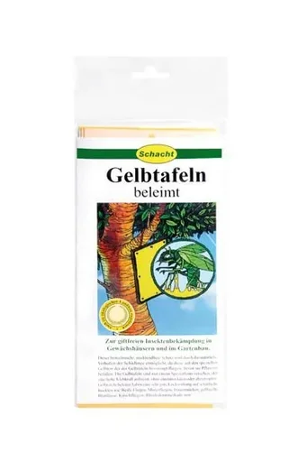"Gelbtafeln beleimt, 7 St. - zur giftfreien Insektenbekämpfung image"