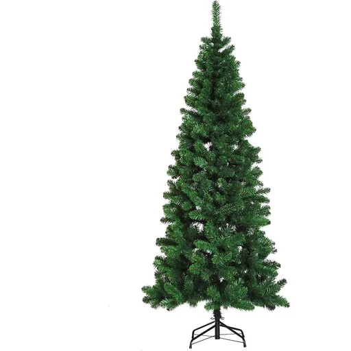"Weihnachtsbaum 210cm mit Metallständer 631 Spitzen Grün image"