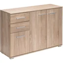 Sideboard / Schubladenschrank mit 3 Türen & 2 Schubladen - MDF - 107x75x35cm
