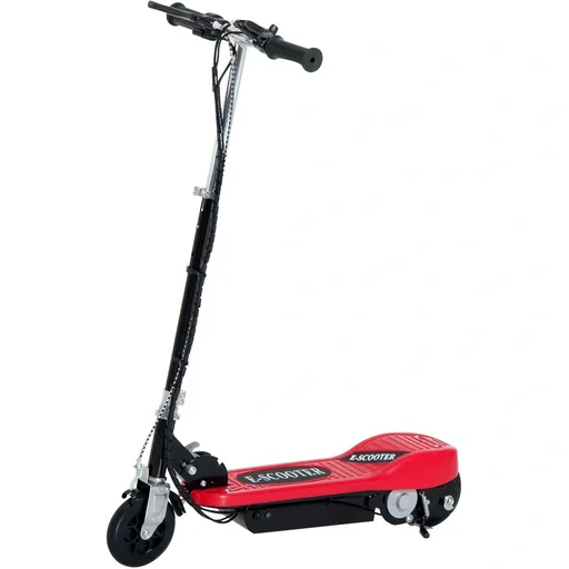 "E-Scooter Kinderroller Cityroller 120W klappbar Rot image"
