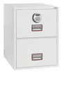 Aktenschrank World Class Vertical Fire File mit 2 Schubladen und elektronischem Schloss