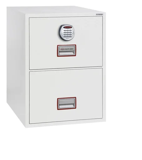 "Aktenschrank World Class Vertical Fire File mit 2 Schubladen und elektronischem Schloss image"