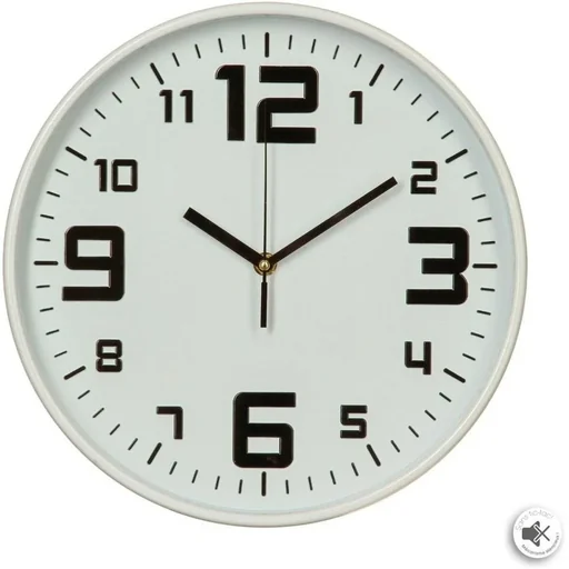 "Wanduhr - 30 cm - Weiß image"