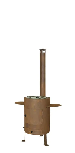 "Outdoor- und Fondue-Ofen Deluxe rost image"