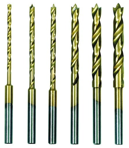 "HSS Spiralbohrersatz mit Zentrierspitze 6-teilig, 1,5 bis 4 mm image"