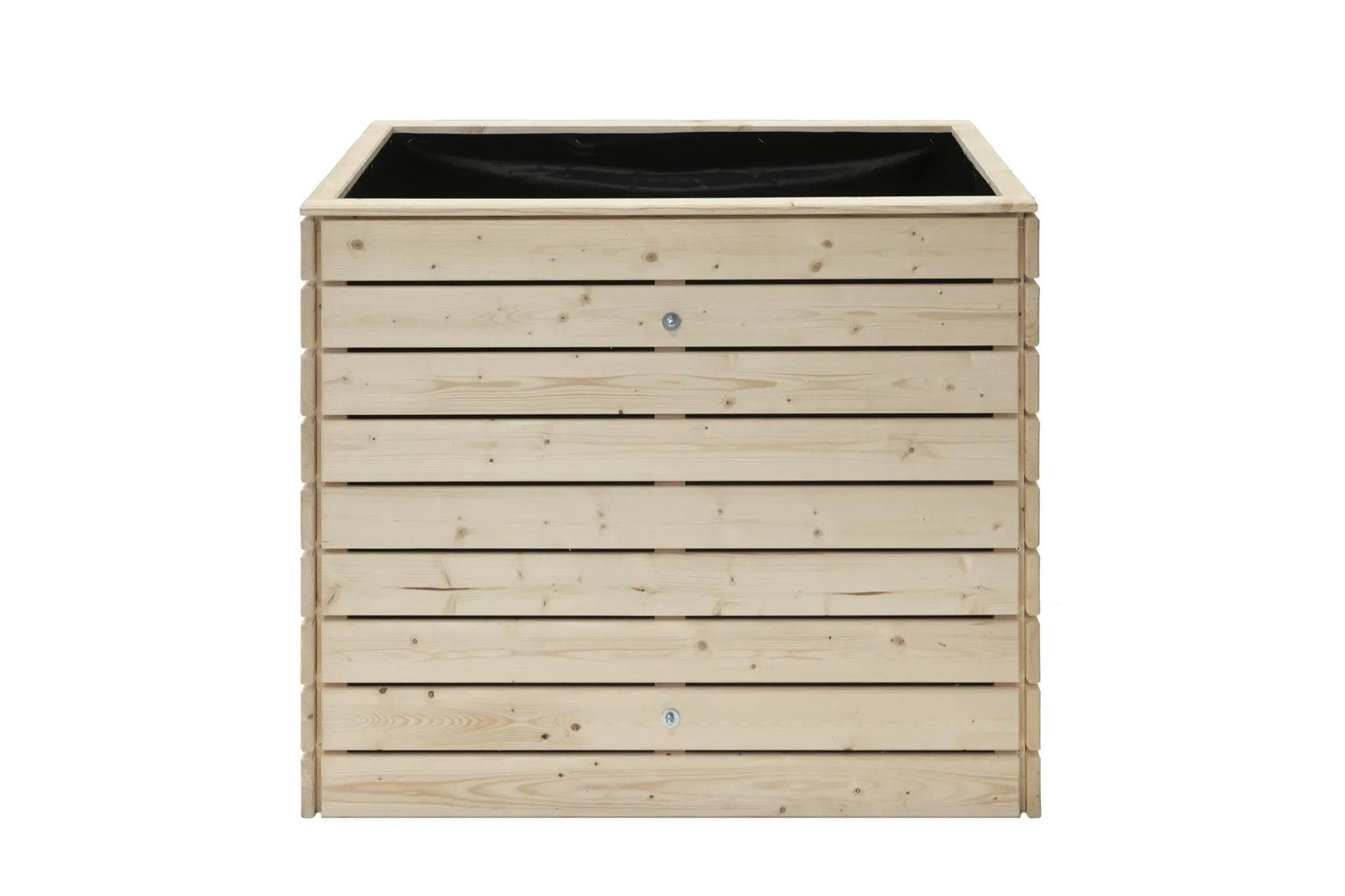Westmann Hochbeet Asket M, 110×70×90 cm, Natur – Fichtenholz, rückenschonend