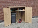 Mülltonnenschrank 2türig