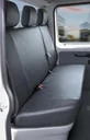 Passform Sitzbezüge für VW T5 für 3er Bank Pritsche aus Kunstleder ab BJ 04/2003 bis 06/2015