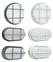 LED-Wandleuchte, oval, 20W, mit Samsung-Chip, weiß