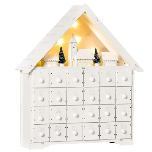 "Adventskalender, Weihnachtskalender, Adventskalenderbox | Aosom.de image"