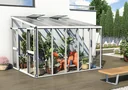 Pavillon-Nachrüstsatz für Gewächshaus Helena + Athene 8600, Farbe weiß