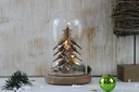 LED Tannenbaum unter Glaskuppel