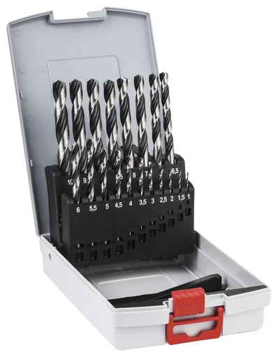 "HSS-Spiralbohrer PointTeQ Pro Box 1,0 - 10,0, 19-teilig image"