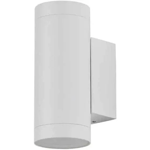 "VT-11015 Wandleuchte außen Up/Down - GU10 - Aluminium - Weiß - IP44 image"