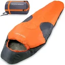 Schlafsack Bergsport Frozen Mummy orange+anthrazit