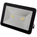 DESIGN-LED-STRAHLER - 100 W - NEUTRALWEIß - SCHWARZES GEHÄUSE