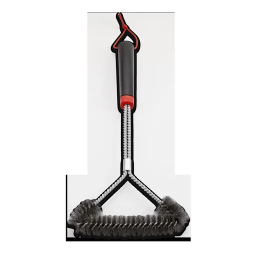 "Dreiseitige Grillbürste, 46 cm image"