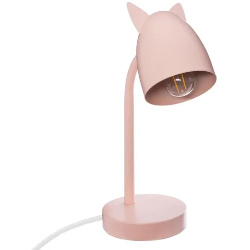 "Schreibtischlampe mit Ohren - 18 x 12,5 x 31 cm - Pink image"