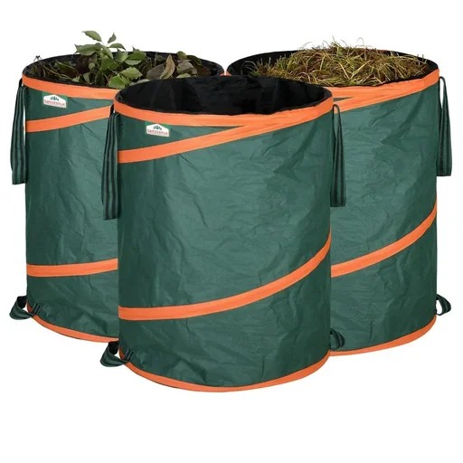 "Popup-Gartensack 3er-Set grün je 85 Liter image"