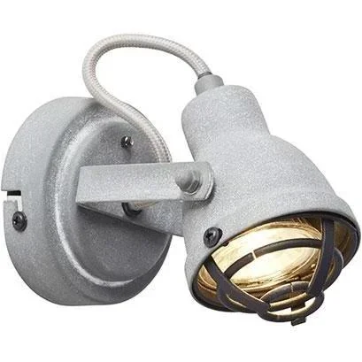 "Wandspot Bente industriell beton gris inkl. 3 x 4W LED Ø 21,5 cm image"