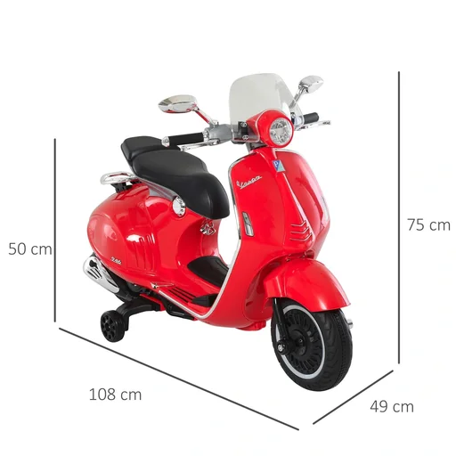 "Spielzeug-Kindermotorrad, rot image"
