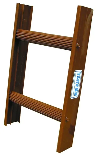 "Kaminkehrerleiter, Alu, Farbe braun, 10 Sprossen, B 33 cm, L 280 cm image"