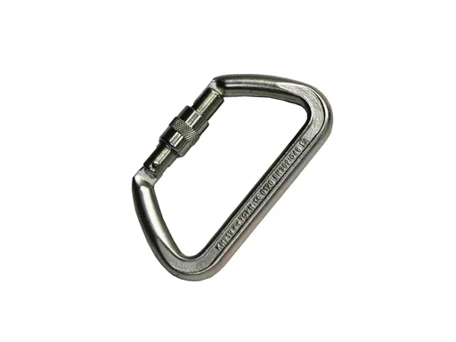 "Verschlusskarabiner aus Stahl, Bruchlast 50 Kilonewton (5100 kg) image"