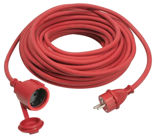 "Gummi Verlängerung rot, H07RNF3G, 1,5 mm² - 25 m image"