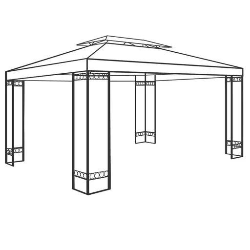 "Stahlrahmen-Pavillon Elda XXL 3 x 4m image"