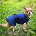 Hunde Kühlweste Kühljacke Cooling Vest schnelle Abkühlung Polyester Blau Ø40 x 46 cm
