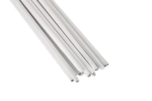 "Neusilber Hartlot, 5 Stangen je 333 mm image"
