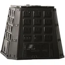 Natur-Kompost-Silo schwarz 400 L 6071480