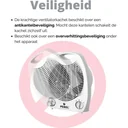 Elektrischer Badheizkörper - 2000W - Weiß - Bis zu 22m²