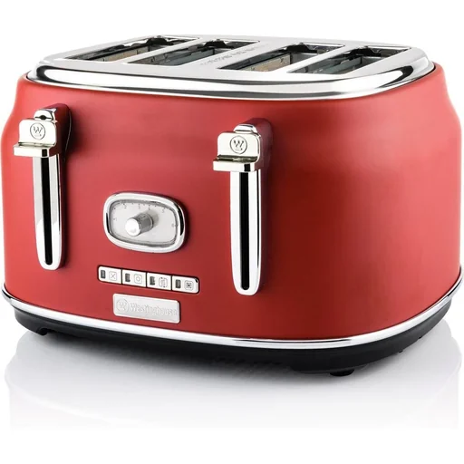 "Retro-Toaster - 4-Scheiben-Toaster - Rot image"